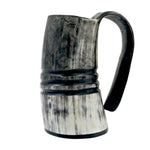 Mug Viking - Corne de buffle - striée